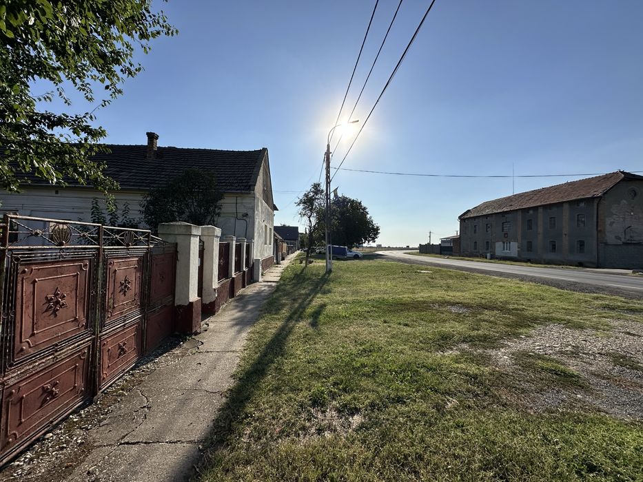 Casa cu 1300mp teren la soseaua principala in Becicherecu Mic