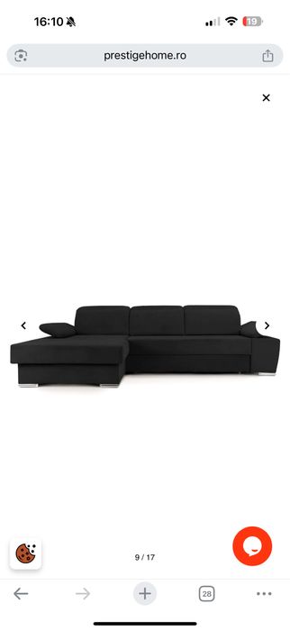 Vand coltar extensibil