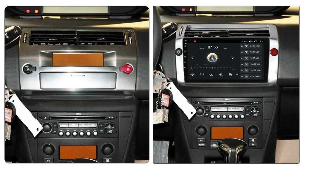 Navigatie Citroen C4 din 2004 - 2011 , Garantie 2GB 4GB 8GB RAM