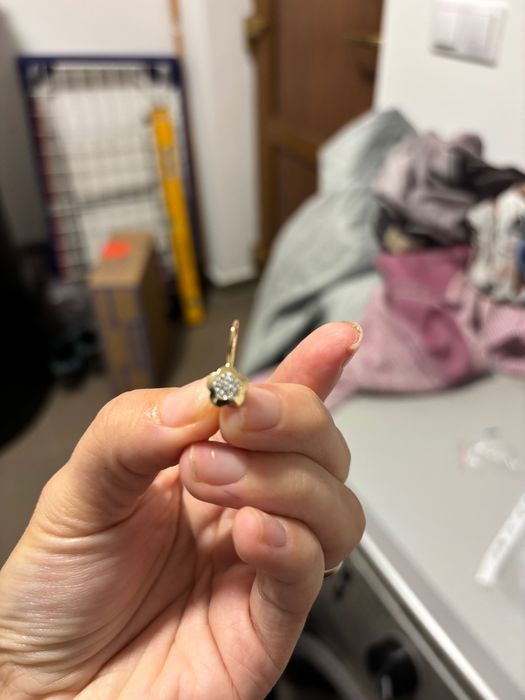 Cercei AUT fetita nou cu eticheta si certificat de garantie