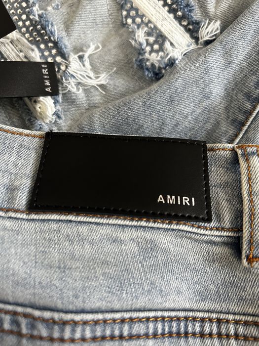 Blugi Amiri Rhinestone