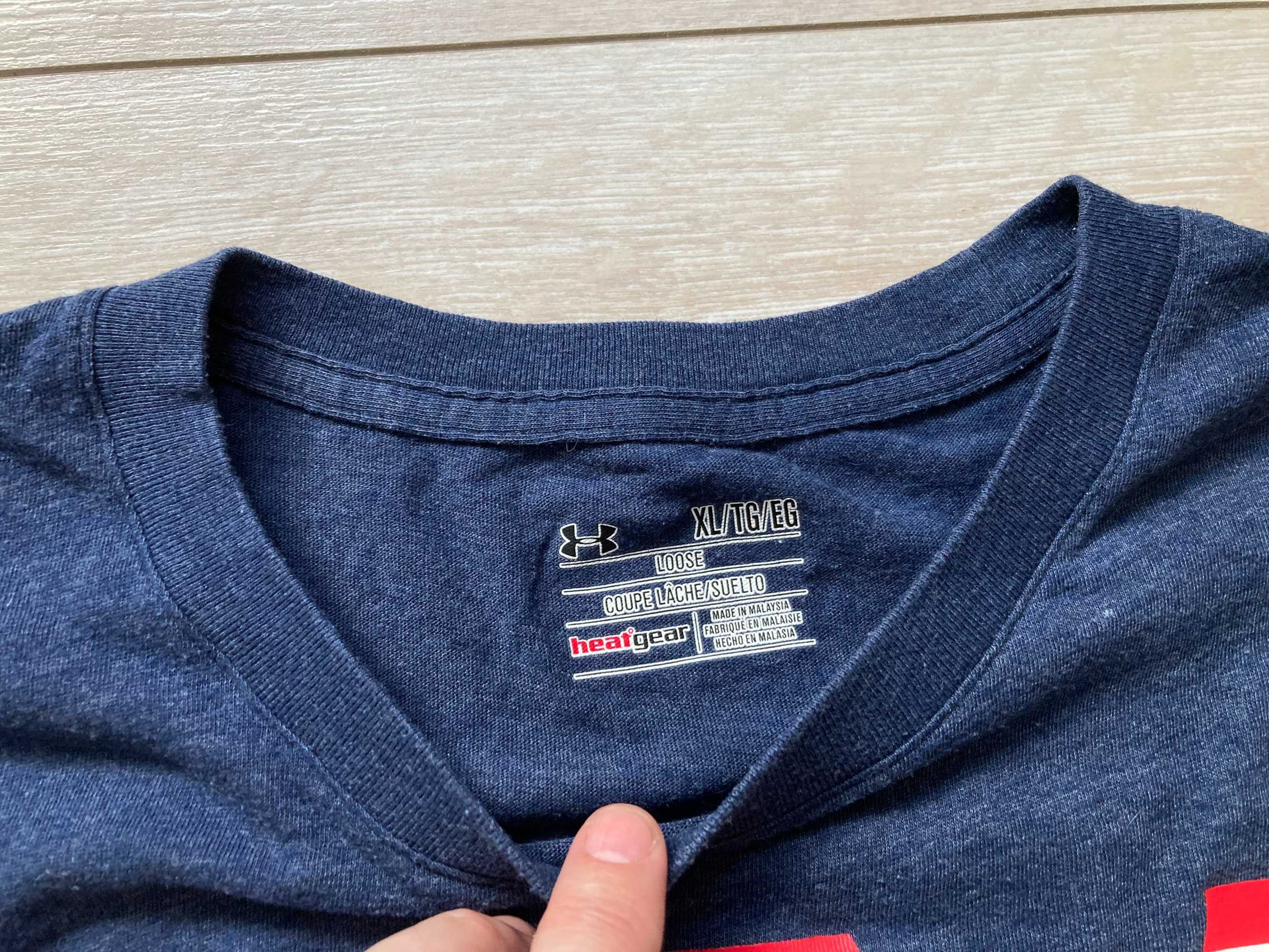 Under Armour USA Flag Heat Gear Loose мъжка тениска размер XL