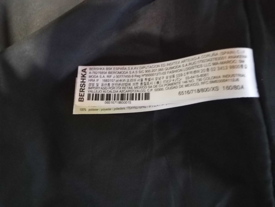 Зимно яке Bershka XS