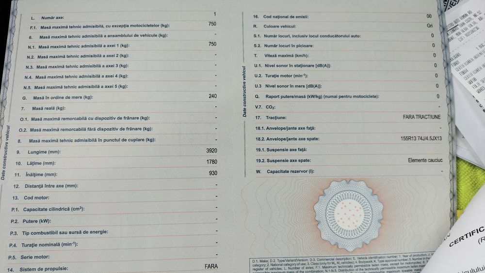 Vind remorca robusta