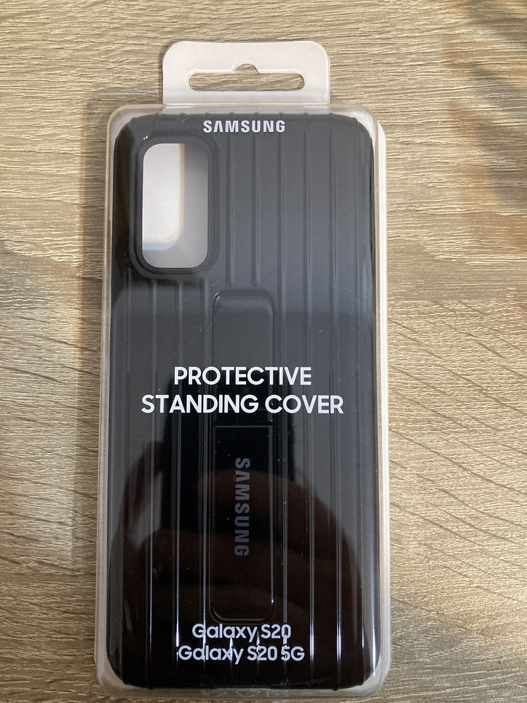 Husa originala Protective Standing Cover Samsung Galaxy S20 Plus Ultra