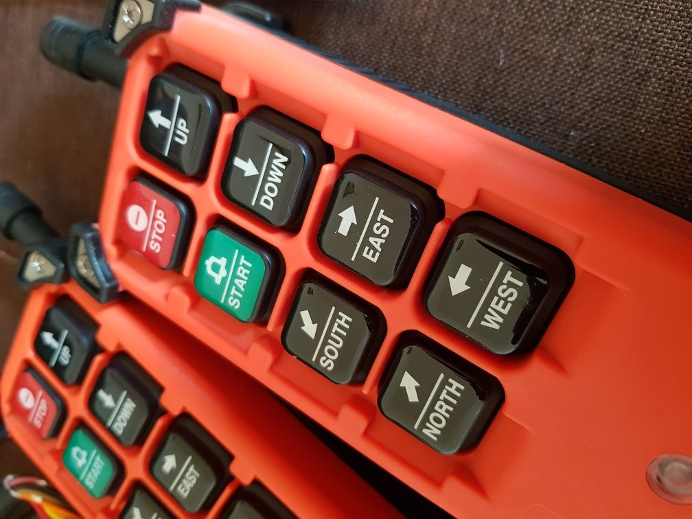 Безжично дистанционно управление за телфер, кран - 220 V, 12 V, 2 бр.