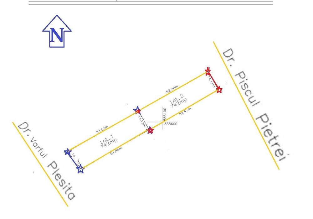 Teren Varful Plesita-Piscul Pietrei, Cartierul PADUREA BANEASA