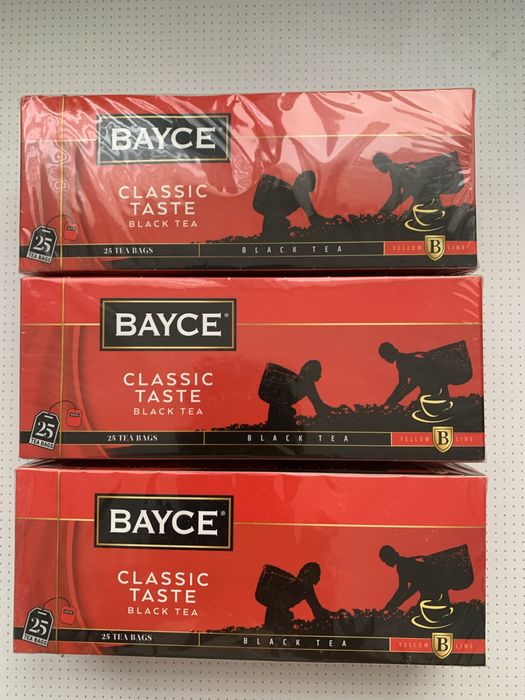 Чай Bayce, одноразовые пакетики  250 тенге
