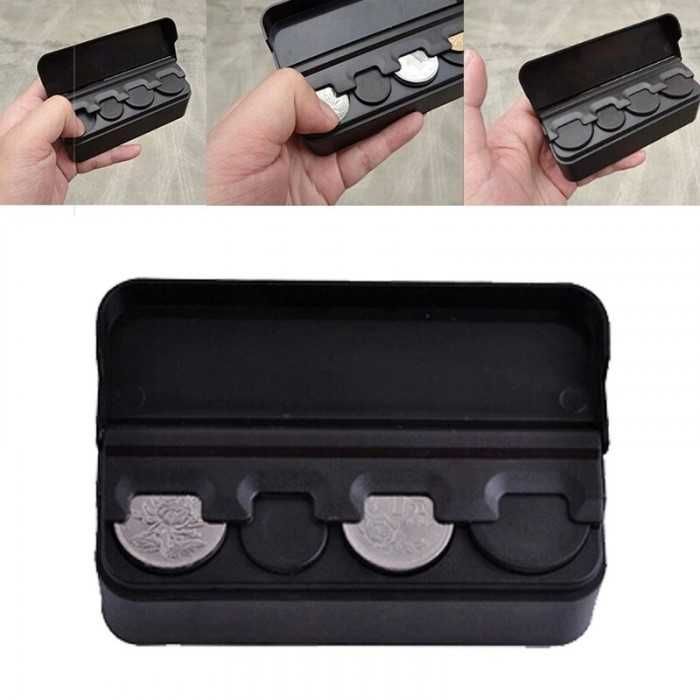 Монетник за автомобил Automat, PVC, Черен