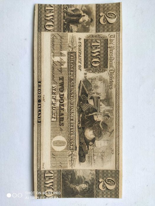 2 Долара от Гражданската война на САЩ