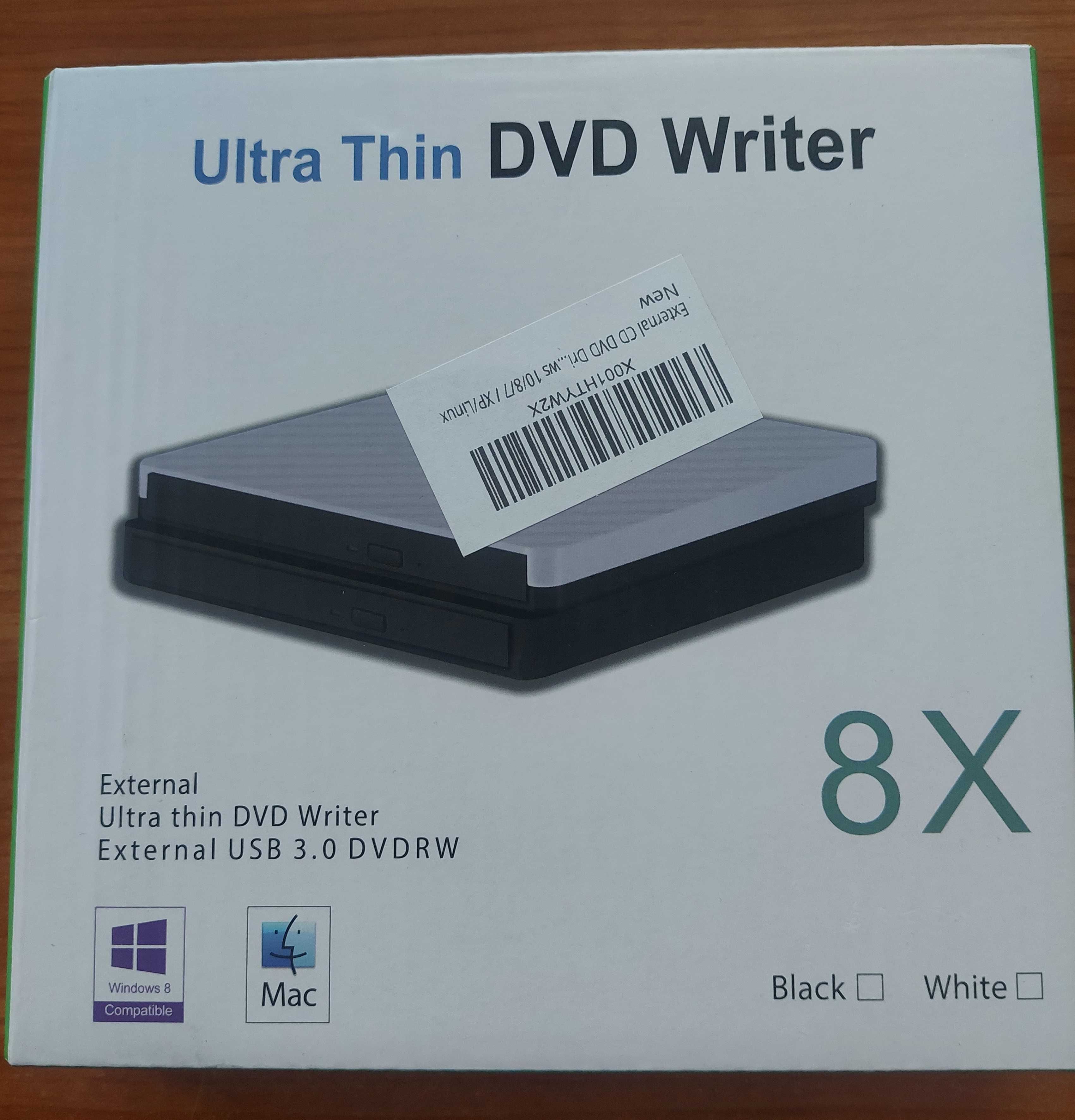 DVD-RW extern slim usb 3.0 Nou