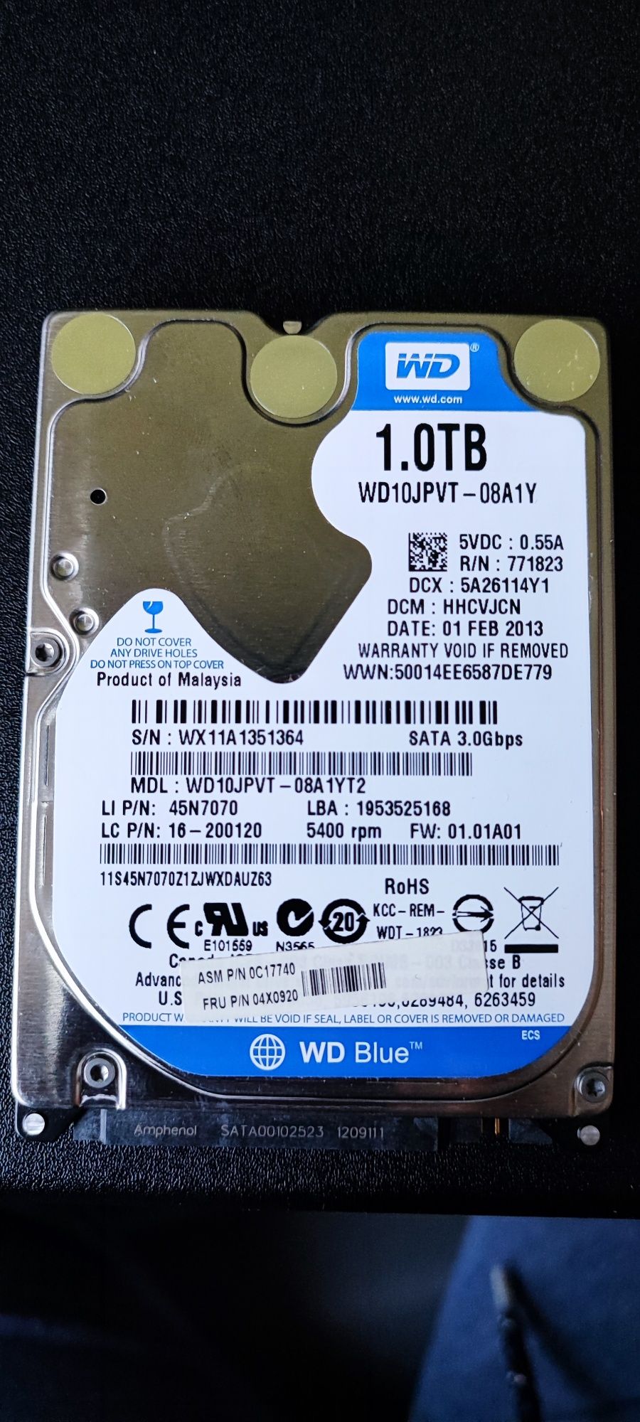 Hard disk 2.5 1TB