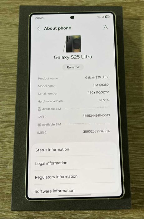 Samsung Galaxy S25 Ultra 5G 512GB 12GB RAM