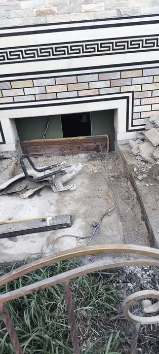 Betondan va g'ishtdan eshik deraza ochish pilita kesish ешик очиш