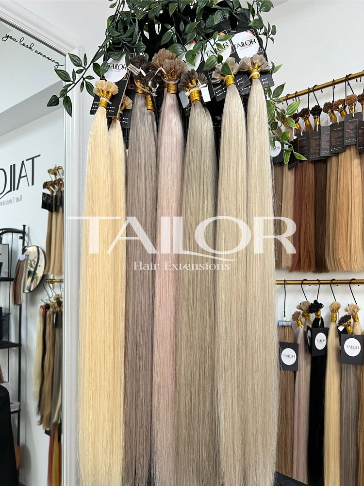 Extensii păr 100% natural – Diverse sisteme & culori