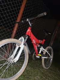 Bicicleta full suspension copii