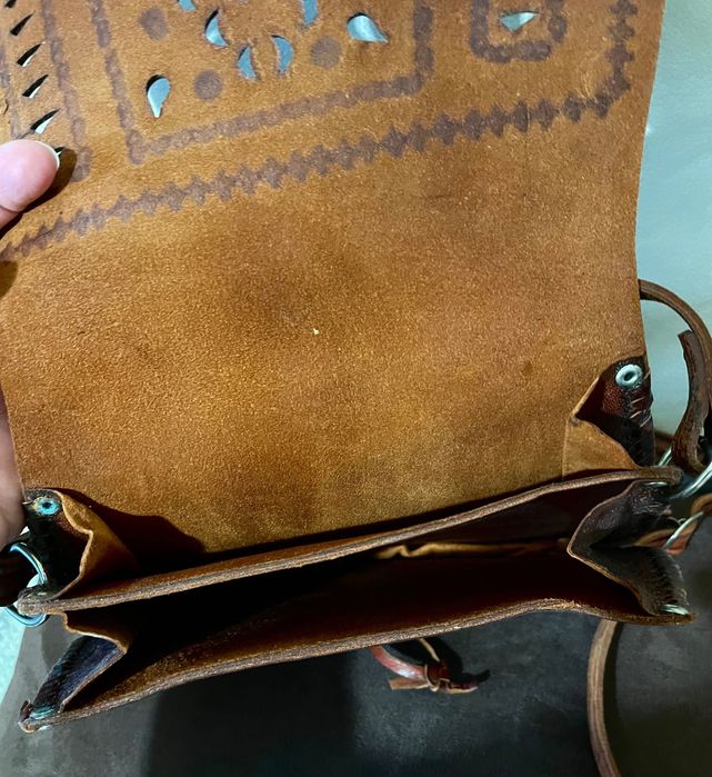 Чанта от камилска кожа