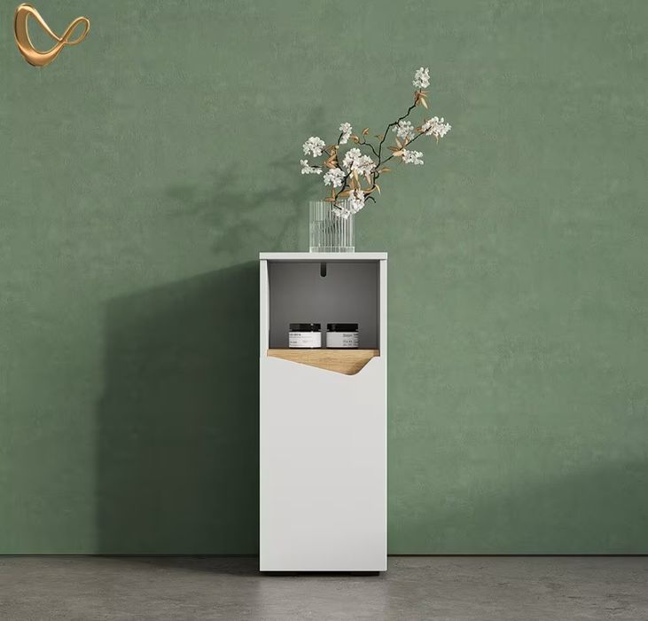 Среден бял шкаф Vicco