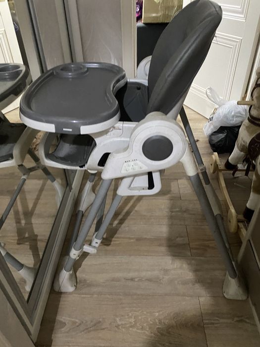 3 в 1 ом Детская качелька, стул, стол , музыка блютуз.