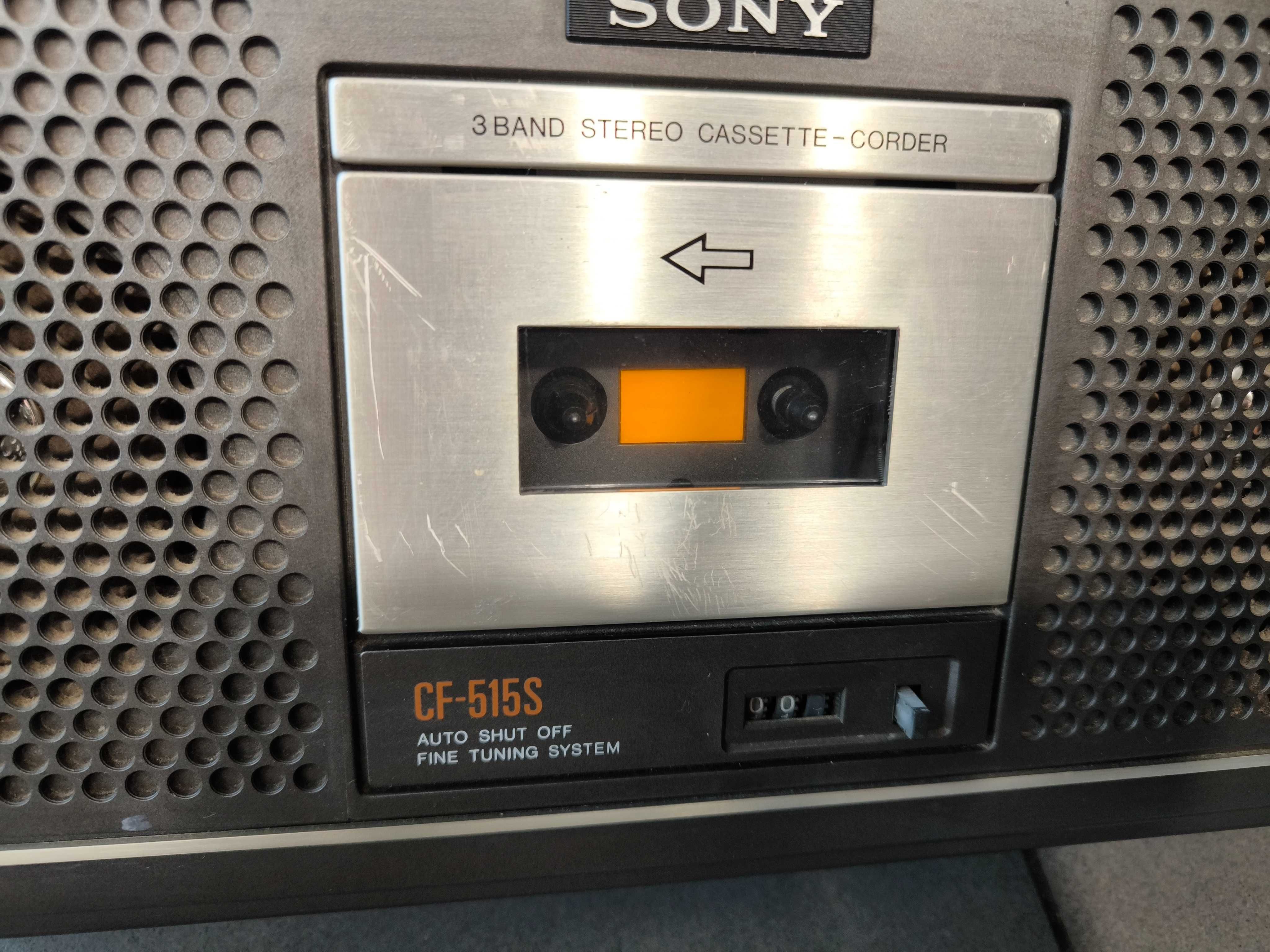 Ретро касетофон boombox Sony