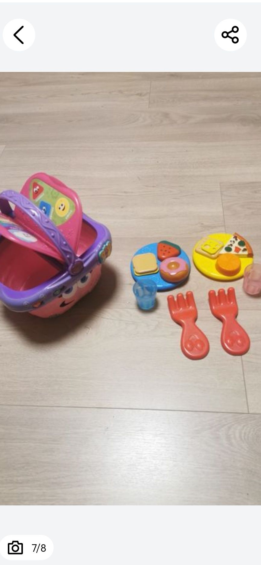Cos Leap Frog, pentru picnic