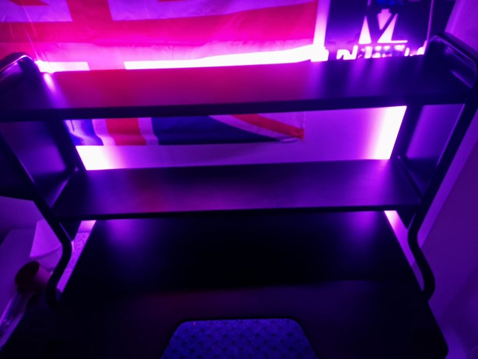 Birou de gaming negru