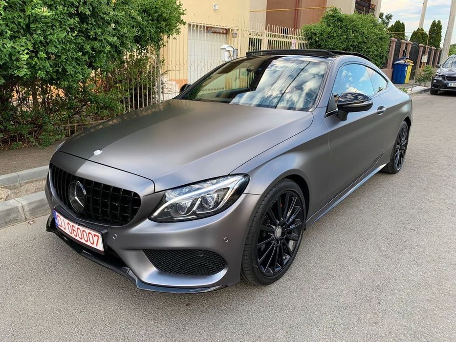 Mercedes-Benz C Mercedes-Benz C 220 d Coupe AMG Line • Night Package • Panoramic • 170