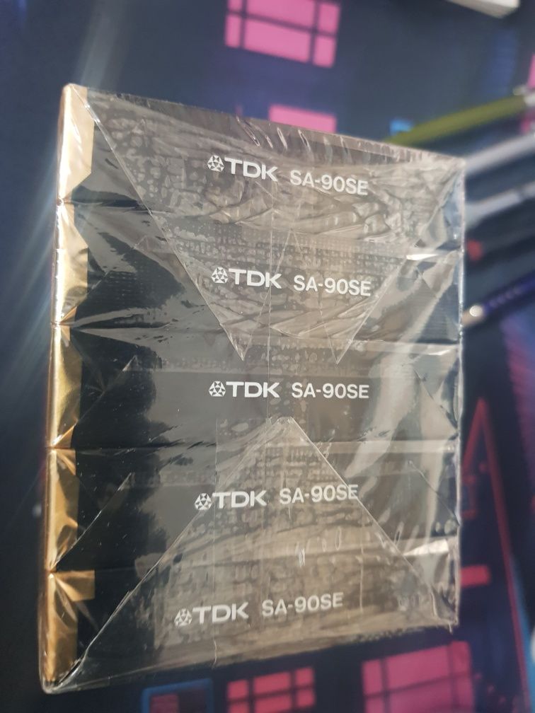 Casete TDK SA 90 II sigilate