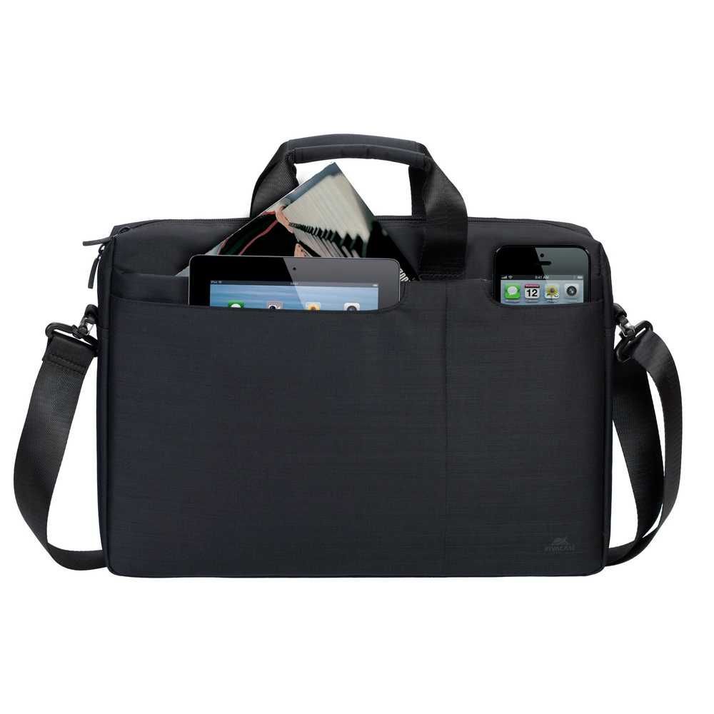 ^ Сумка RIVACASE 8335 black Laptop bag 15.6" / 6