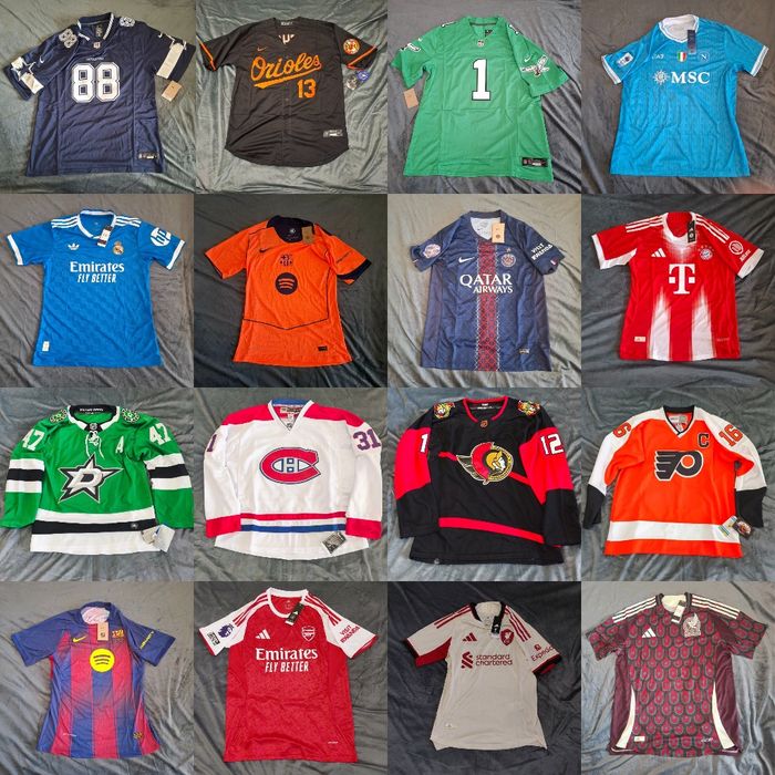 СПОРТНИ тениски, фланелки и екипи различни модели НОВИ