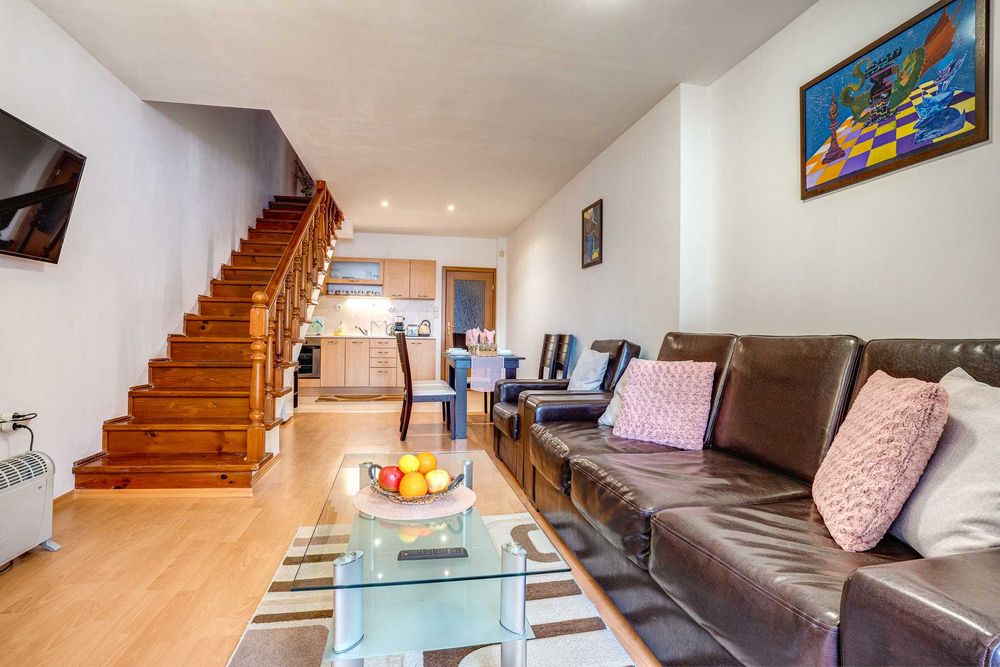 Мезонет с 2 спални MyPlace_Pamporovo, камина, комфорт и уют в Родопите