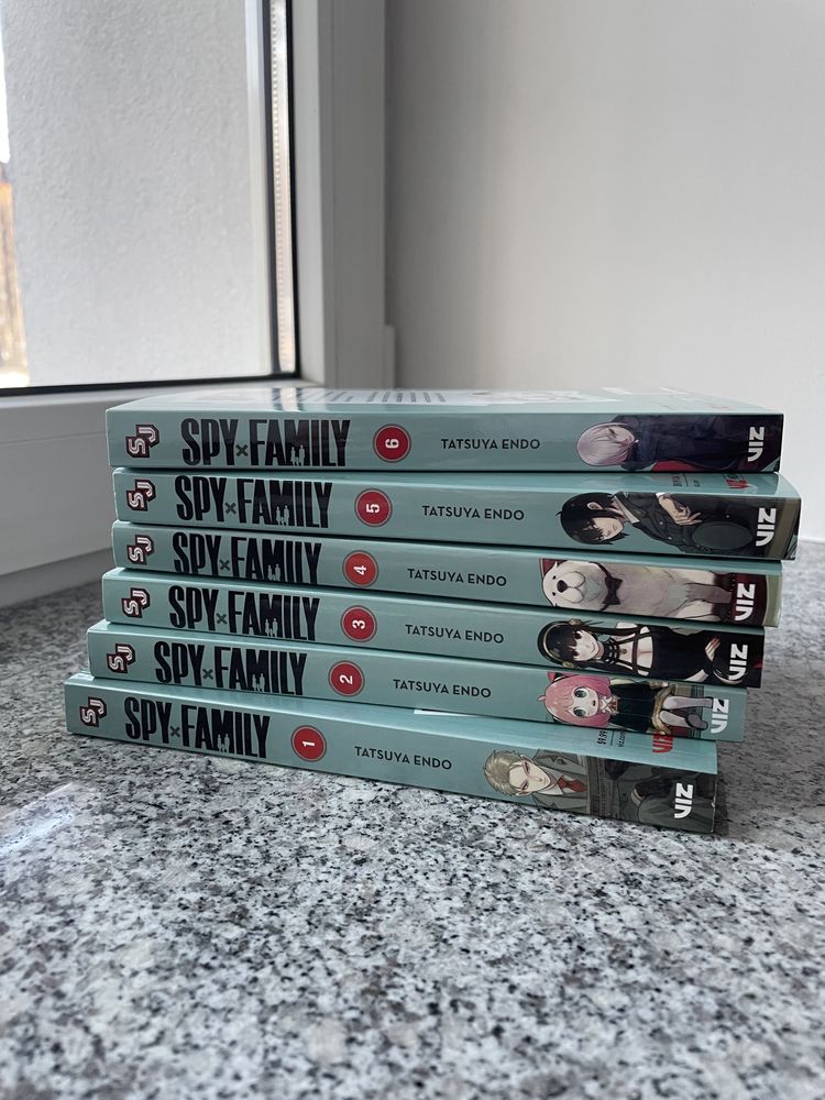 Manga spy x familiy 1-6
