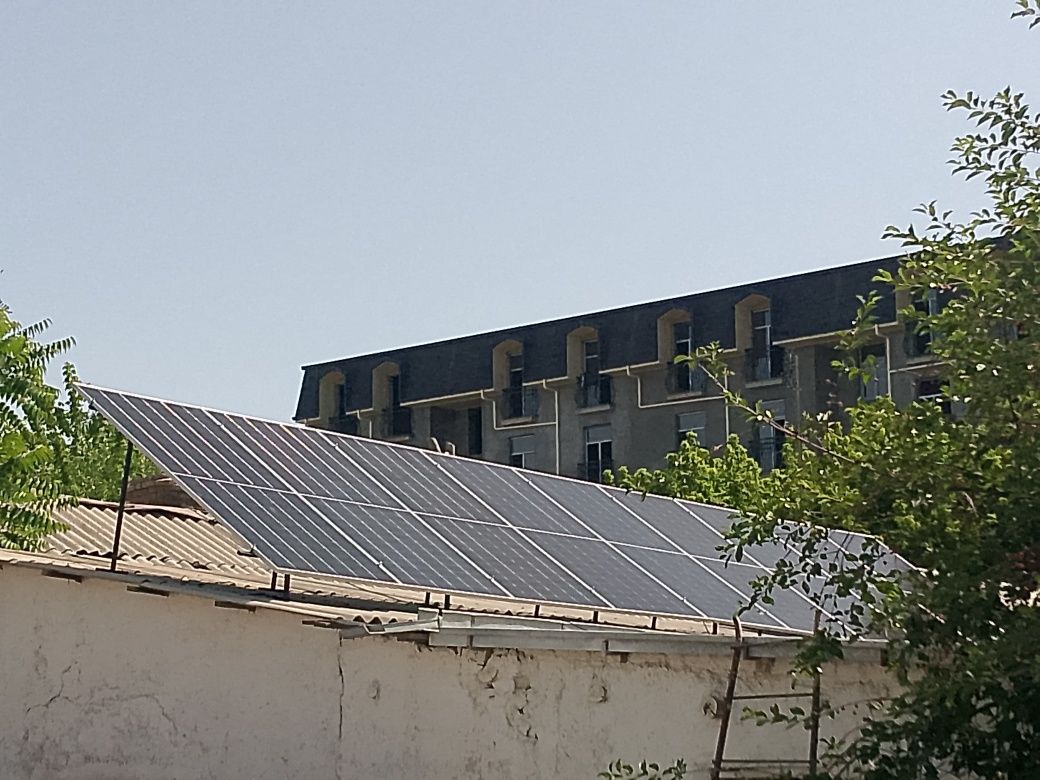 quyosh panel ornatish xizmatini qilamiz malimot tel