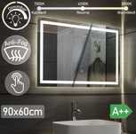 Aquamarin® LED огледало за баня - 90 x 60 см