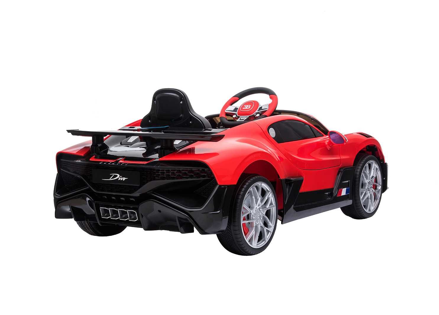 Лицензирана акумулаторна кола Bugatti Divo,12V/7AH,70W, EVA гуми