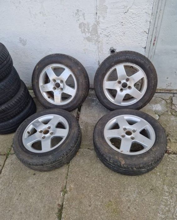 Jante 4×108 Citroen Peugeot R15 cu sau fara anvelope import Germania