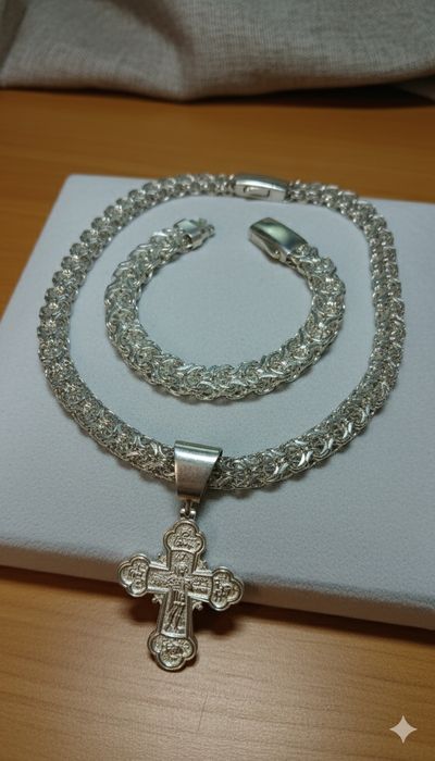 Комплект серебро Рамзэс