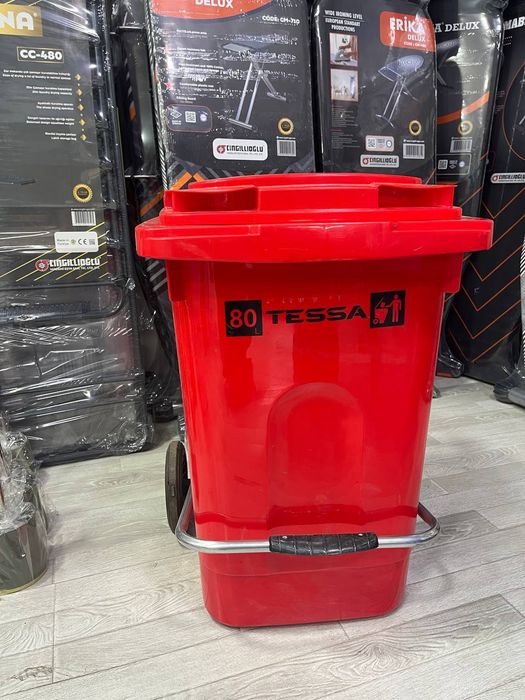 Педальные мусорные баки урна 80 л и 100 л – Иранское качество