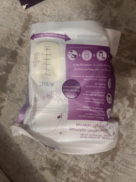 Pachet proaspata mamica pompa sani, paduri, pungi stocare lapte matern