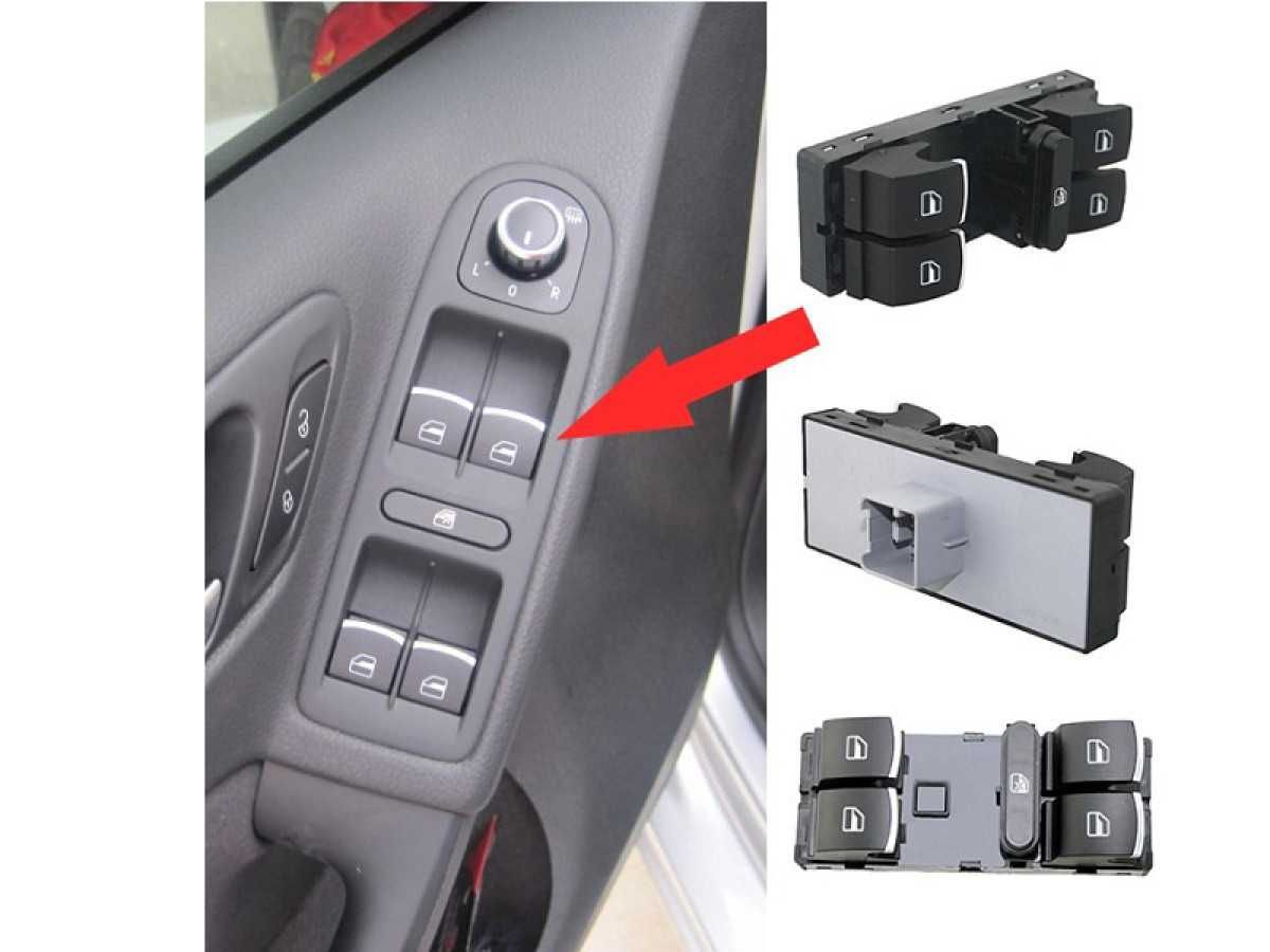 Buton Ridicare Console Butoane Comutator Geamuri GOLF 5 6 Passat Jeta