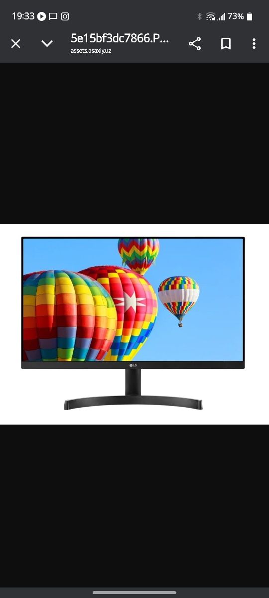 LG 22 dyuymli IPS monitor

22MK600H LED monitor HDMI
