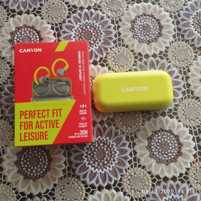 Нови безжични слушалки Canyon