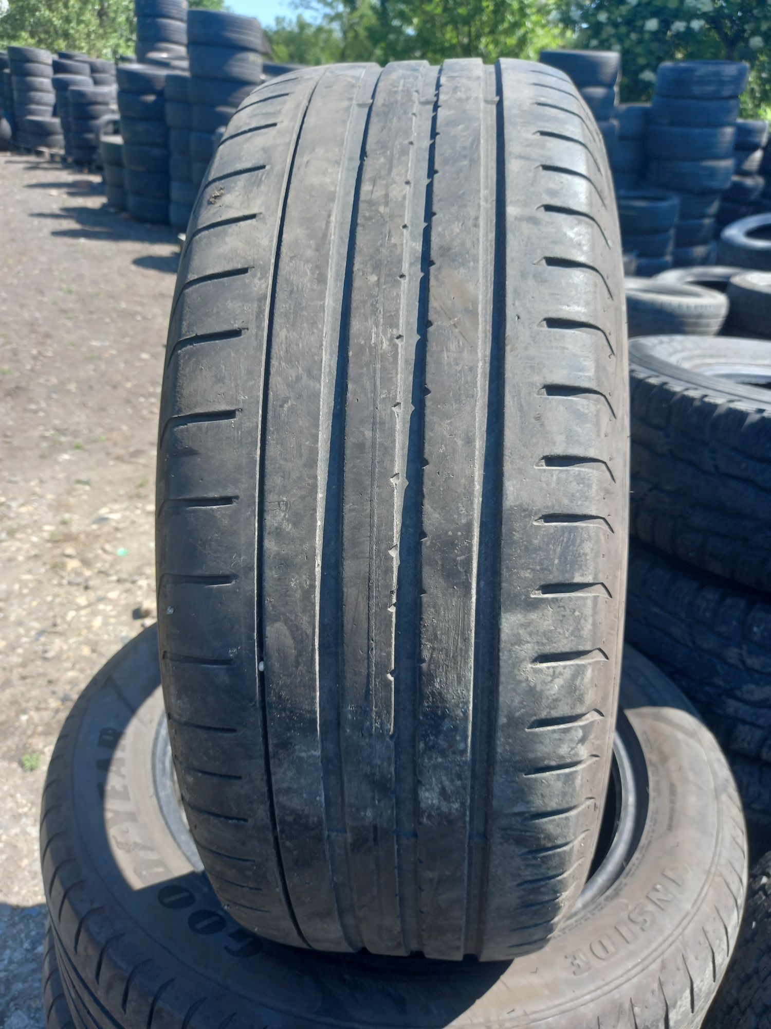 Vand set 4 anvelope 235 55 19 goodyear de vara bune dot 2020