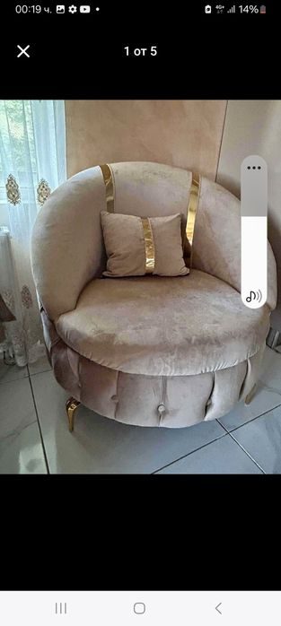 Претапициране на мека мебел диван фотьойл