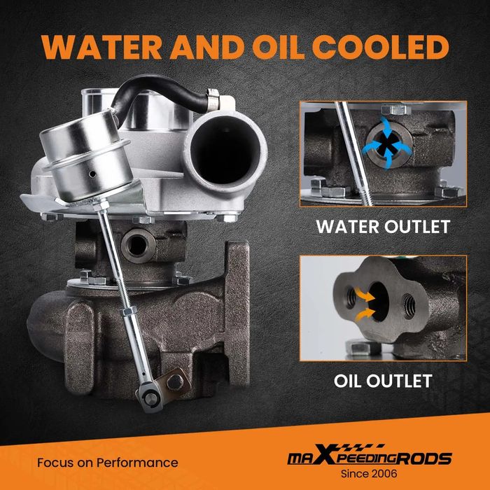 Турбо GT2871 до 400HP универсално с водно охлаждане