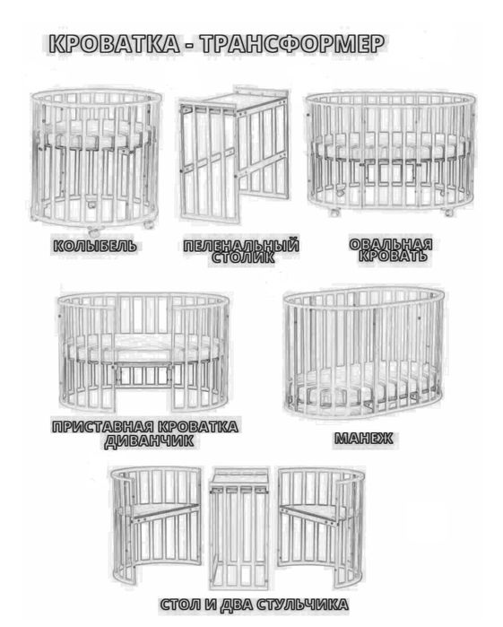 Продам детскую кроватку