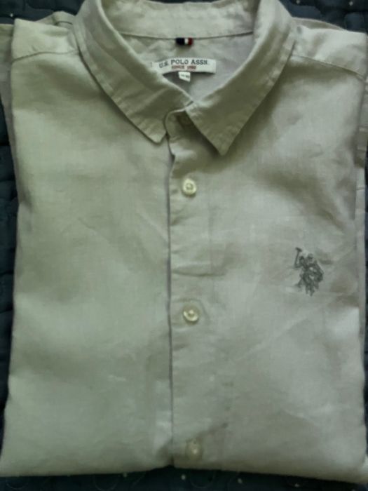 Риза с къс ръкав U.S. Polo Assn Ralph Lauren