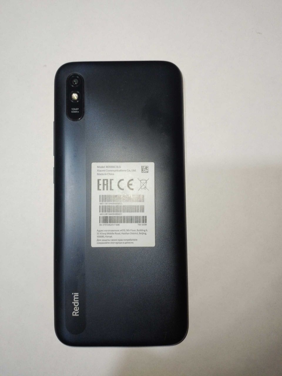 Redmi 9a  holati ideal