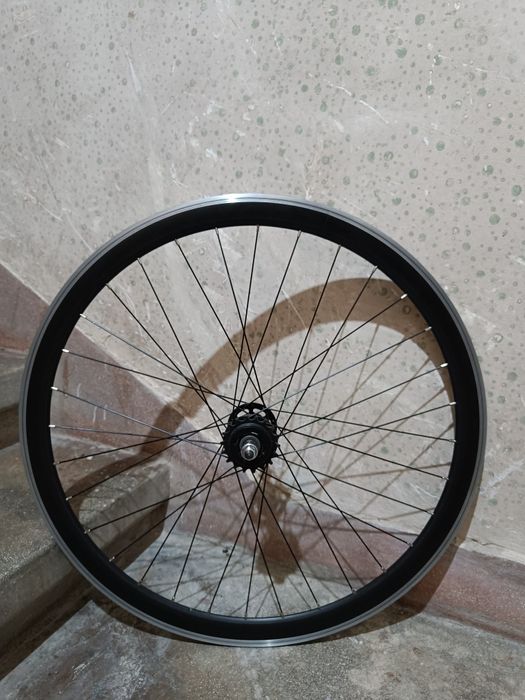 Roata spate single speed, freewheel inclus