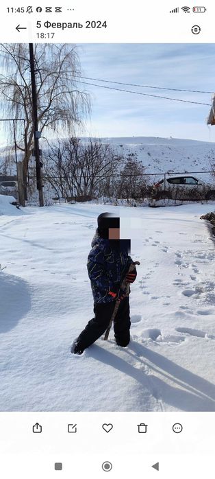 Зимний комбинезон